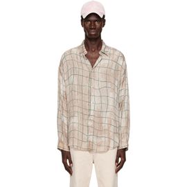 Acne Studios Acne Studios Pink Checkered Shirt