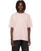 Acne Studios Acne Studios Pink Embroidered-Logo T-shirt - 1