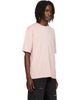 Acne Studios Acne Studios Pink Embroidered-Logo T-shirt - 2