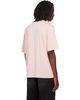 Acne Studios Acne Studios Pink Embroidered-Logo T-shirt - 3