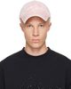 Acne Studios Acne Studios Pink Embroidered Logo Cap - 1