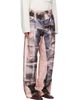 Acne Studios Acne Studios Pink Trompe-L'oeil 1981 Jeans - 2