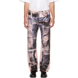Acne Studios Acne Studios Pink Trompe-L'oeil 1996M Jeans