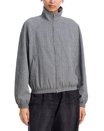 Acne Studios Acne Studios Plaid Bomber Jacket