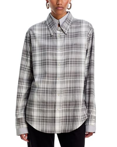 Acne Studios Acne Studios Plaid Double Layer Shirt