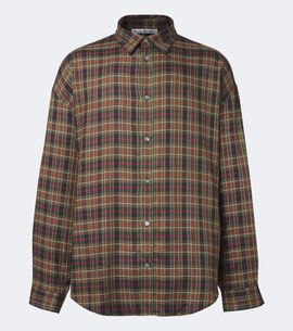 Acne Studios Acne Studios Plaid flannel shirt