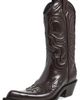 Acne Studios Acne Studios Pointy Leather Cowboy Boots Brown - 1