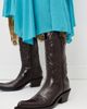 Acne Studios Acne Studios Pointy Leather Cowboy Boots Brown - 3