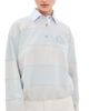 Acne Studios Acne Studios Polo Sweatshirt Light Blue/Grey - 1