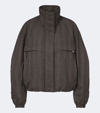 Acne Studios Acne Studios Prince of Wales check wool-blend jacket