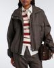 Acne Studios Acne Studios Prince of Wales check wool-blend jacket - 2