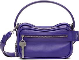 Acne Studios Acne Studios Purple Camero Kit Crossbody Bag