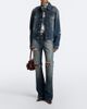 Acne Studios Acne Studios Re-Edition distressed faded bootcut jeans - 2