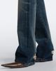 Acne Studios Acne Studios Re-Edition distressed faded bootcut jeans - 4