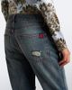 Acne Studios Acne Studios Re-Edition distressed faded bootcut jeans - 5