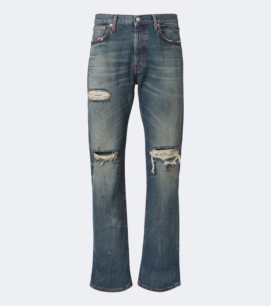 Acne Studios Acne Studios Re-edition distressed straight jeans