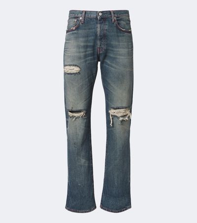 Acne Studios Acne Studios Re-edition distressed straight jeans