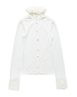 Acne Studios Acne Studios Ruffled Button Front Shirt