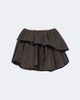 Acne Studios Acne Studios Ruffled checked wool-blend miniskirt - 1