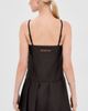 Acne Studios Acne Studios Silk Sleeveless Mini Dress Dark Chocolate Brown - 3