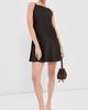 Acne Studios Acne Studios Silk Sleeveless Mini Dress Dark Chocolate Brown - 5