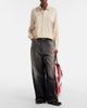 Acne Studios Acne Studios Silk, wool, and cashmere polo sweater - 7