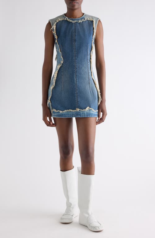 Acne Studios Acne Studios Sleeveless Deconstructed Denim Minidress