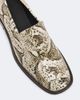 Acne Studios Acne Studios Snake-effect leather loafers - 6