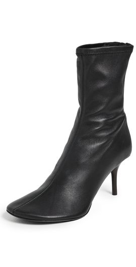 Acne Studios Acne Studios Stretch Leather Ankle Boots Black