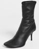 Acne Studios Acne Studios Stretch Leather Ankle Boots Black - 2