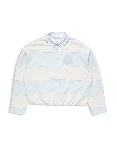 Acne Studios Acne Studios Stripe Polo Sweatshirt