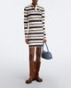 Acne Studios Acne Studios Striped cotton-blend jersey polo dress - 2