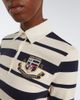 Acne Studios Acne Studios Striped cotton-blend jersey polo dress - 3
