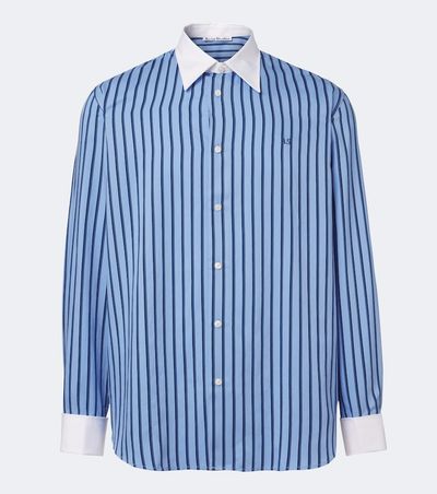 Acne Studios Acne Studios Striped satin twill shirt