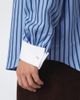 Acne Studios Acne Studios Striped satin twill shirt - 7