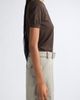Acne Studios Acne Studios Superfine Silk Blend Keyhole Top - 3