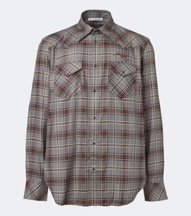 Acne Studios Acne Studios Surrow checked flannel shirt
