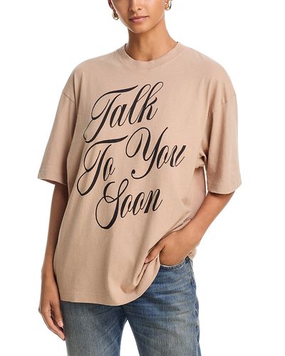 Acne Studios Acne Studios Talk to You Soon Tee