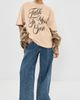 Acne Studios Acne Studios Talk To You Soon Tee Beige - 5
