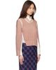 Acne Studios Acne Studios Tan Wrinkled V-Neck Sweater - 2