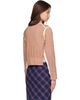 Acne Studios Acne Studios Tan Wrinkled V-Neck Sweater - 3