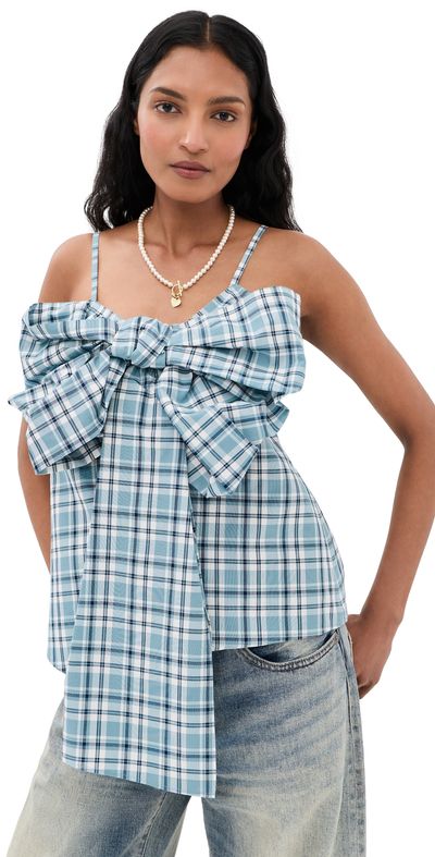 Acne Studios Acne Studios Tanessa Summery Blouse Blue/White