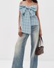 Acne Studios Acne Studios Tanessa Summery Blouse Blue/White - 5