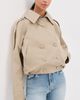 Acne Studios Acne Studios Twill Double Breasted Trench Coat Pale Beige - 2
