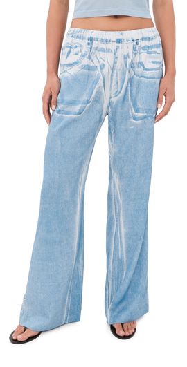 Acne Studios Acne Studios Twill Trousers Light Blue