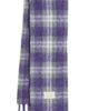 Acne Studios Acne Studios Valley Check Scarf Grey/Purple One - 1