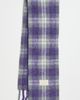 Acne Studios Acne Studios Valley Check Scarf Grey/Purple One - 2