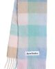 Acne Studios Acne Studios Vally Scarf Aqua One - 1
