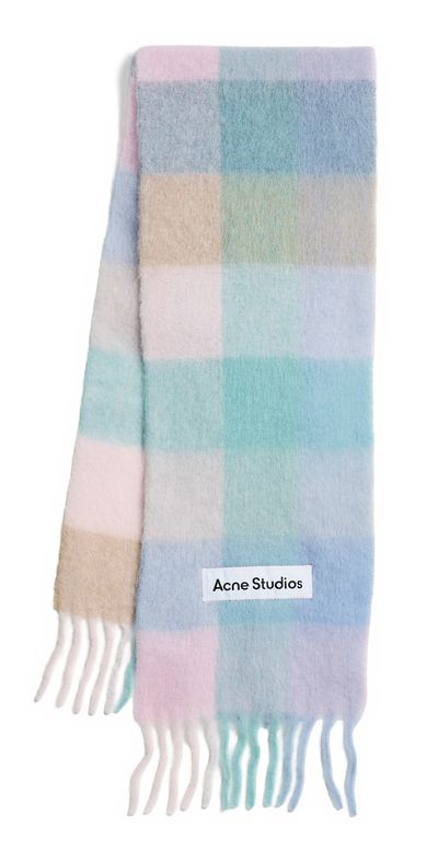 Acne Studios Acne Studios Vally Scarf Aqua One