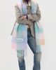 Acne Studios Acne Studios Vally Scarf Aqua One - 3